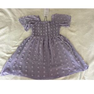 Exlura girls size 6 Lavender Kids Easter flower girl Dress